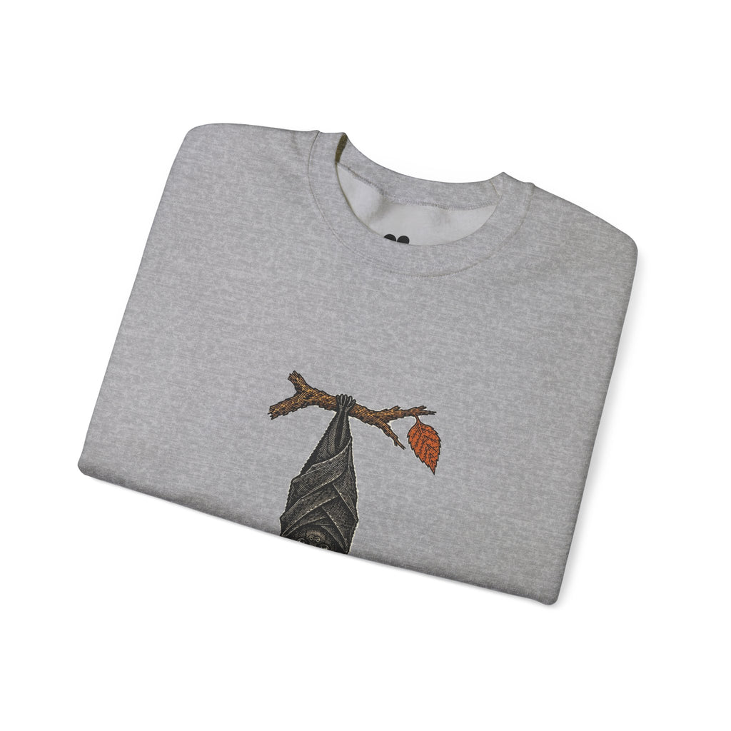 I'm Fine Bat Sweatshirt – Funny Two-Sided Halloween Crewneck