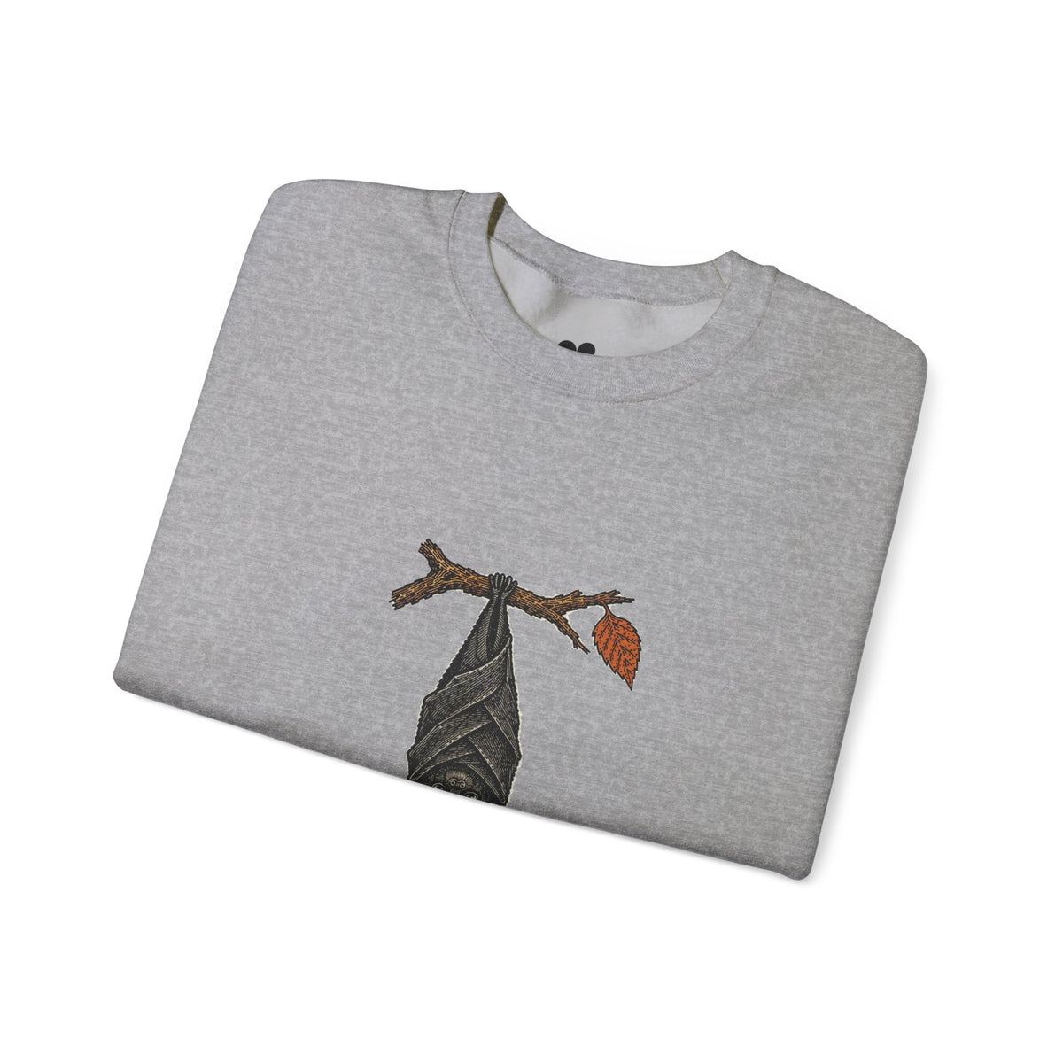 I'm Fine Bat Sweatshirt – Funny Two-Sided Halloween Crewneck