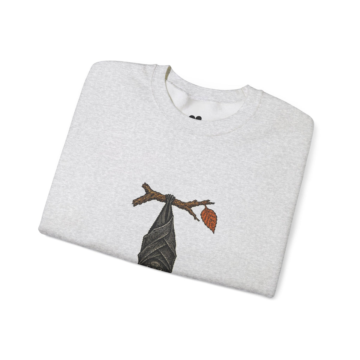 I'm Fine Bat Sweatshirt – Funny Two-Sided Halloween Crewneck