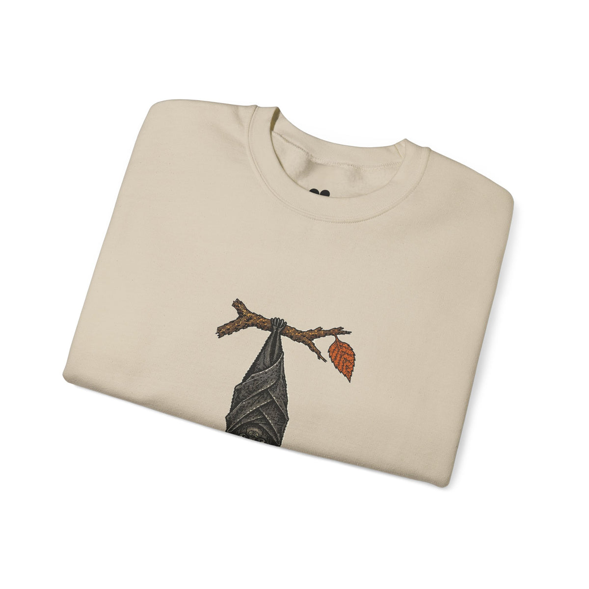 I'm Fine Bat Sweatshirt – Funny Two-Sided Halloween Crewneck